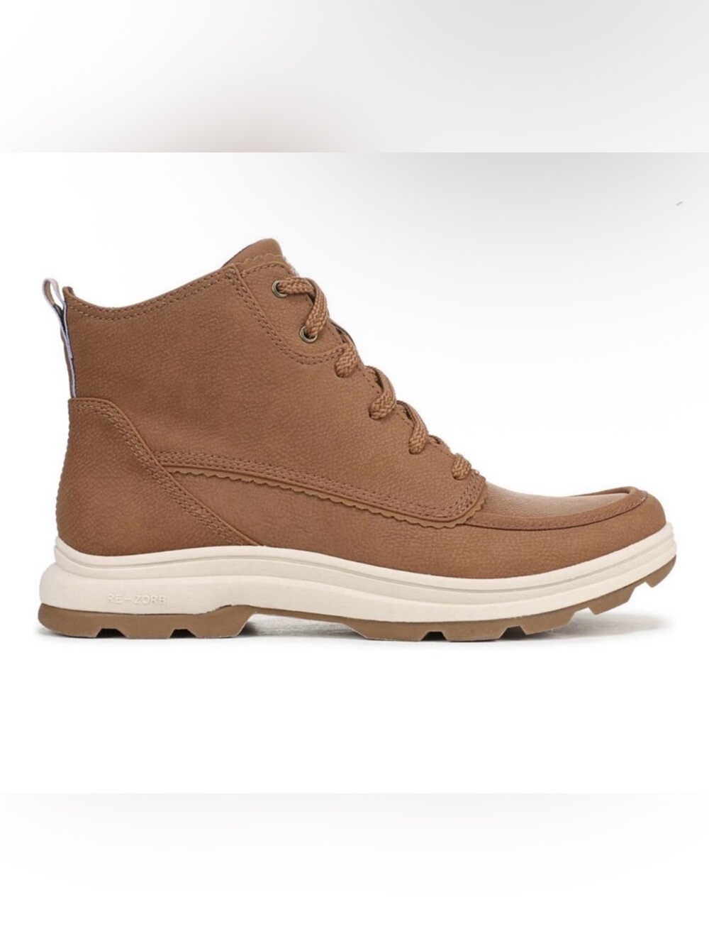 Ryka Women's Tan Belfast Lace-Up Ankle Bootie Size 7